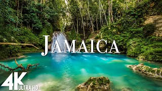 FLYING OVER JAMAICA 4K UHD  Relaxing Music Along With Beautiful Nature Videos  4K Video HD [upl. by Isaiah372]