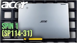 Acer Spin 1 SP11431 von Innen  RAM SSD Akku Lüfter wechseln [upl. by Greenes]