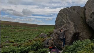 Triangle Wall  Burbage South  f7a [upl. by Kenay622]