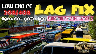 ETS 2 lag fix tutorial  ETS2 lag fix low end pc ETS2 low end pc ETS2 graphics settings low end pc [upl. by Hahsia]