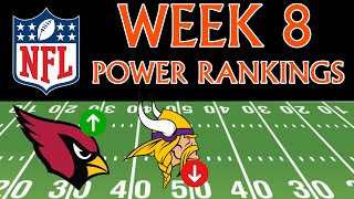 NFL Week 8 Power Rankings  Every NFL Team Ranked [upl. by Naitirb]