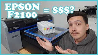 How Much Does an Epson SureColor F2100 DirectToGarment DTG Printer Cost to Own in 2023 [upl. by Lauber]