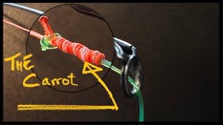 The Carrrot Knot in detail  Braided Dyneema to Nylon Fishing Line  Loop to lure tying [upl. by Sirtimed424]