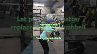 Lat pullover with cable machine gym backworkout latpulldown ssharmavlogs18 [upl. by Elayne]