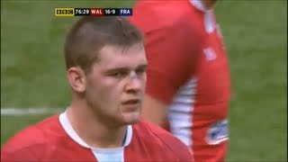 Dan Lydiate immense performance vs France 2012 [upl. by Emlin537]