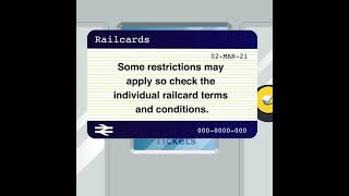 Know Your Rail Rights Railcards [upl. by Paley]