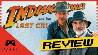 Indiana Jones and the Last Crusade the Graphic Adventure 1989 MSDOS  Amiga Review [upl. by Namwob]