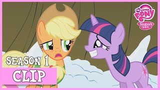 Twilight Helps Applejack Winter Wrap Up  MLP FiM HD [upl. by Akenor]