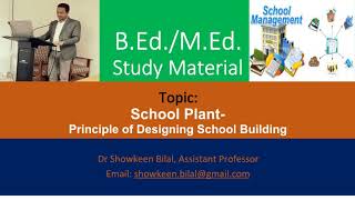 School Plant Principle of Designing School Building [upl. by Adnilam]