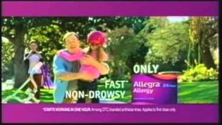 Allegra TV Commercials 2013 [upl. by Lerred]