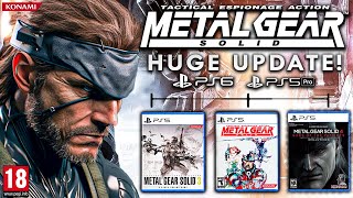 Konamis Metal Gear Solid™ 2024 Plans  MGS 1 Remake New Remasters Movie amp New Updates [upl. by Aikcin]