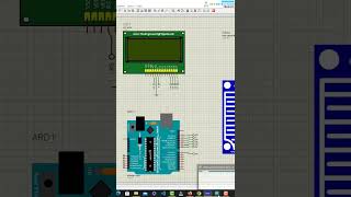 Rain Sensor with Arduino in Proteus Simulation [upl. by Epotimet421]