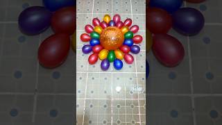 asmr various water colors balloons  HBD balloon and 28mini rainbows balloon pop reverse balloon [upl. by Libb]