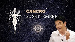 Cancro ♋️ Venerdì 22 Settembre🔮 Oroscopo Paolo Fox  Discussioni in azienda e in famiglia [upl. by Mirna]