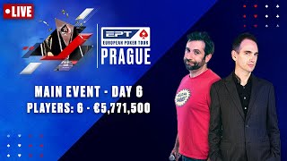 FINAL TABLE  EPT Prague with over €1 MILLION for first ♠️ PokerStars [upl. by Dlnaod]