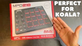 Is the Akai MPD218 the Perfect Controller for Koala Sampler [upl. by Damian]