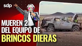 ACCIDENTE 🚗 del equipo del payaso BRINCOS DIERAS 🤡 MUEREN 2 integrantes de seguridad 😞 [upl. by Assenej]