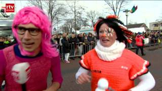 Samenvatting van de Rosenmontagoptocht in BargerCompascuum van 8 februari 2016 [upl. by Woodward]