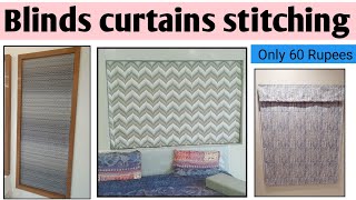 Blinds curtains  Windows blinds price in india  Roman Curtain  Windows curtains design [upl. by Torrey]