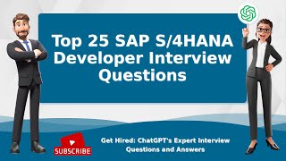 Top 25 SAP S4 HANA Developer Interview Questions And Answers [upl. by Erodoeht261]