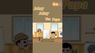 Johny Johny Yes Papa shorts nurseryrhymes johnyjohnyyespapa [upl. by Sharla]