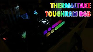 Thermaltake ToughRAM RGB DDR4 Memory 3600MHz 16GB Review [upl. by Symons799]