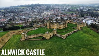 Alnwick Castle Flyover [upl. by Geneva]