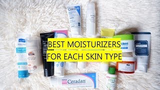 Best Moisturizers For Each Skin Type  How To Apply Moisturizer [upl. by Roque]