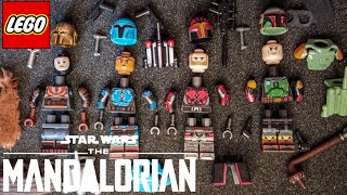 LEGO STAR WARS  THE MANDALORIAN LEGO MINIFIGURES LEGO themandalorian legostarwars minifig toys [upl. by Dafodil590]