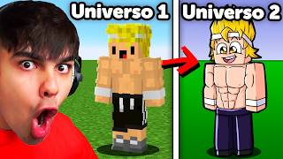 Trolleé a Mi Amigo con MULTIVERSOS en Minecraft [upl. by Hollis]