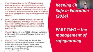 Essex LA Safeguarding update for Governors Summer term 2024 [upl. by Ttocs]