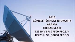 TÜRKSAT GÜNCEL OTOMATİK ARAMA FREKANSI 20182019 [upl. by Woodruff]