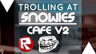 ROBLOX Trolling at Snowies [upl. by Iy973]