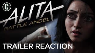 Alita Battle Angel Trailer Reaction amp Review [upl. by Ijic]