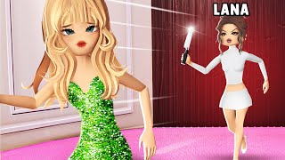 Playing As LANA to Troll My GIRLFRIEND in Dress to Impress [upl. by Georgeanne]