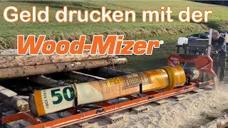 WoodMizer Blockbandsäge blockbandsäge [upl. by Eibor239]