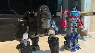 Transformers Rise Of The Beasts Trailer 2 Stop Motion Recreation [upl. by Chrisy877]