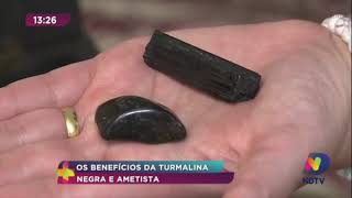 Os benefícios da turmalina negra e ametista [upl. by Aneek]