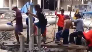 Funny Video of the Week  Dancing Pile Driver [upl. by Vacuva]