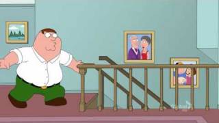 Family Guy  Peter falls down the stairs [upl. by Latsyrcal286]