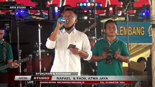 OM RAJAWALI Music Show Sungai Rotan  Terhalang Dinding Kaca cover lagu [upl. by Caty]