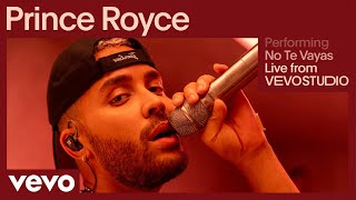 Prince Royce  No Te Vayas Live Performance  Vevo [upl. by Danieu]