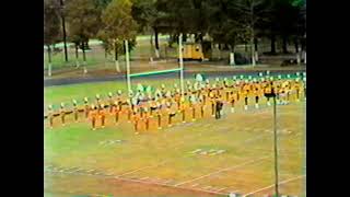 Nederland Central Junior High Band 1983  UIL Region 10 Marching Contest [upl. by Marchall]