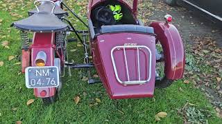 Nimbus 750cc mit seitenwagen 1938 [upl. by Massie]