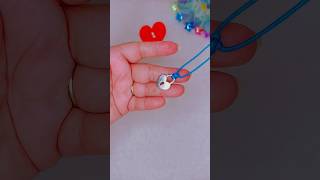 How to secure a pendant ☘️🌸 Pendant knot tricks diy tutorial giftideas diyjewelry macrame [upl. by Mimajneb]