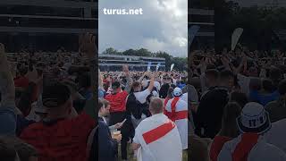 England Supporter Fans singing Sweet Caroline Euro 2024  EM [upl. by Janik]