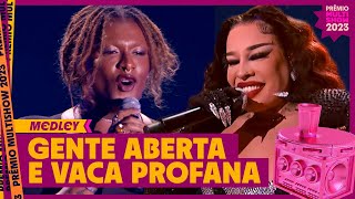 Liniker Pitty e Gloria Groove 🔥  Medley  Prêmio Multishow 2023  Prêmio Multishow 2023 [upl. by Schram]