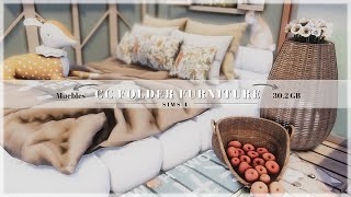 ☁️ CC FOLDER Muebles  Furniture 302 GB agosto  Los Sims 4 Contenido Personalizado [upl. by Dahsraf246]