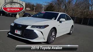 Certified 2019 Toyota Avalon Hybrid Limited Toms River NJ U009483A [upl. by Eidde178]