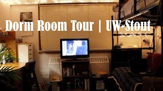 DORM ROOM TOUR  UWSTOUT [upl. by Alimak]